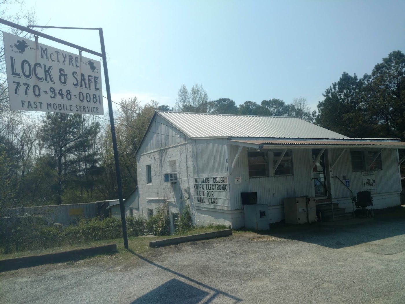 McTyre Lock & Safe storefront